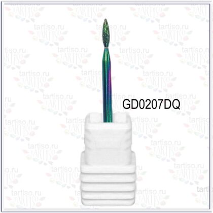 Фреза алмазная GD0207DQ пламя