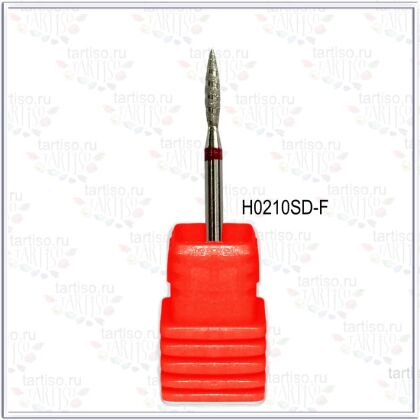 Фреза алмазная H0210SD-F пламя торнадо