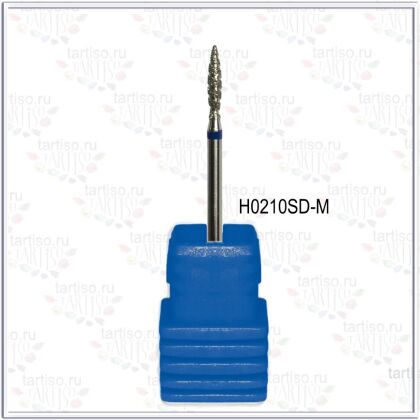 Фреза алмазная H0210SD-M пламя торнадо