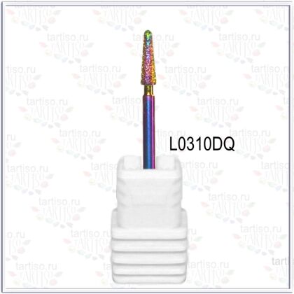 Фреза алмазная L031ODQ конус закругленный