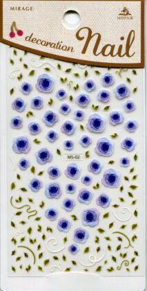 Mirage 3D Наклейки для ногтей Decoration Nail MS-02 Розы