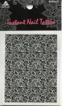 Mirage Наклейка для ногтей Instant Nail Tattoo Black NTB-05