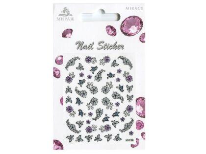 Mirage Наклейки для ногтей Nail Sticker NYC08