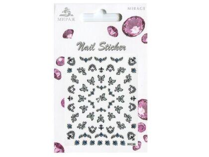 Mirage Наклейки для ногтей Nail Sticker NYC09