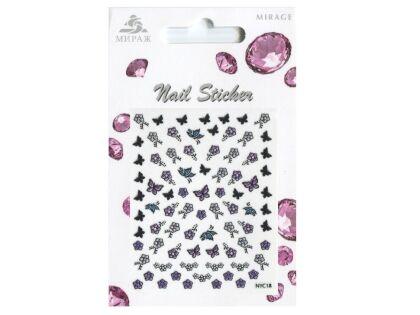 Mirage Наклейки для ногтей Nail Sticker NYC18