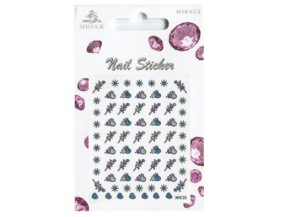 Mirage Наклейки для ногтей Nail Sticker NYC22