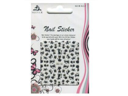 Mirage 3D Наклейки Nail Sticker Кошки цветные XC-10