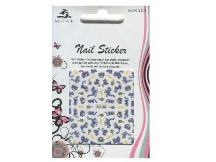Mirage 3D Наклейки Nail Sticker Кошки цветные XC-36