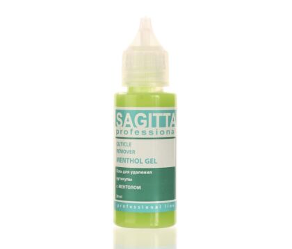 Sagitta Гель для удаления кутикулы с ментолом Cuticle Remover Menthol 30 мл