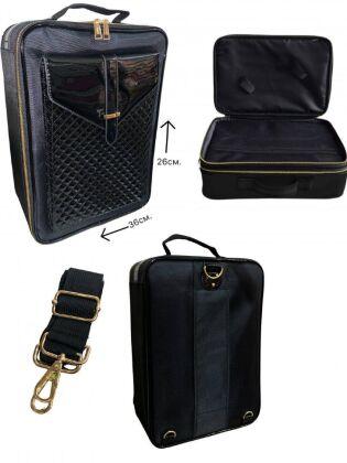 Бьюти-рюкзак средний Black Lac 26х36 см ZH1931M-MBL