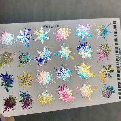 Milliart Nails Слайдер-дизайн фольгированный MN-FL-300