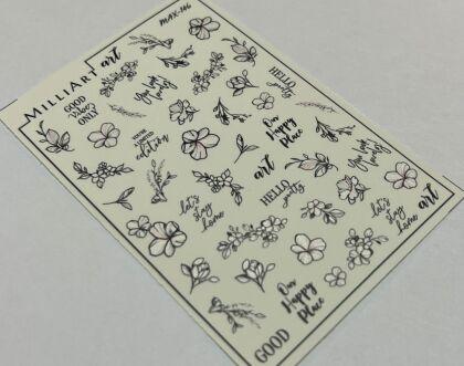 Наклейка большая 9,5х6,5 см MAX-146