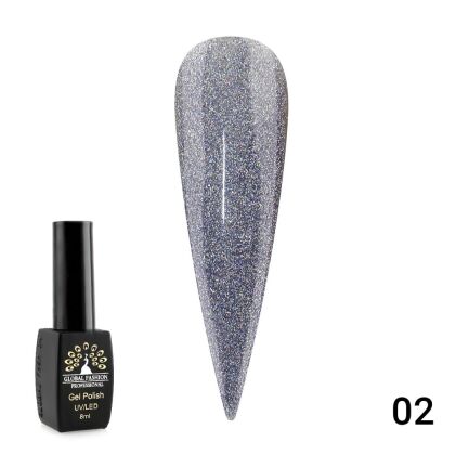 Global Fashion Гель-лак Opal №02 8 мл
