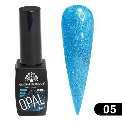 Global Fashion База каучуковая Disco Opal светоотражающая №05 8 мл