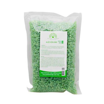Global Fashion Горячий воск в гранулах Aloe Vera 500 гр