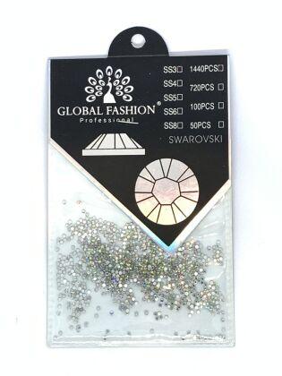 Global Fashion Камни кристалл хамелеон Swarovski 1440 шт SS6