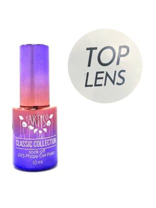 Tartiso топ без липкого слоя с эффектом "мокрые ногти" TOP LENS NO WIPE 10 мл