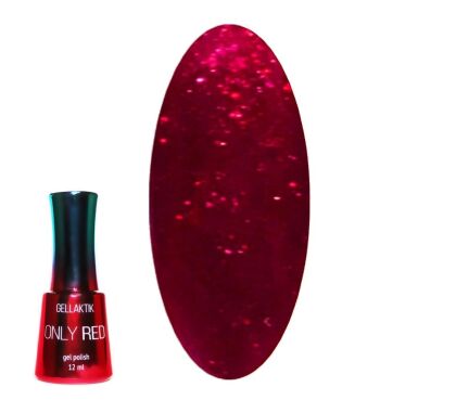 Gellaktik Гель-лак ONLY RED №10 12 мл
