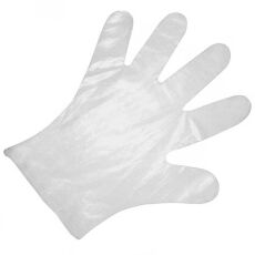 Benovy Перчатки одноразовые полиэтиленовые размер L 100 шт