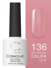 CosmoLac Гель-лак COLOR 136 Кабаре Тропикана 7,5 мл