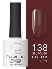 CosmoLac Гель-лак COLOR 138 Кубинский ром 7,5 мл