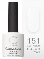 CosmoLac Гель-лак COLOR 151 Белый ангел 7,5 мл