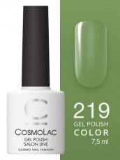 CosmoLac Гель-лак COLOR 219 URBAN GREEN 7,5 мл
