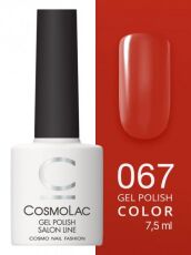 CosmoLac Гель-лак COLOR 67 Красный жемчуг 7,5 мл