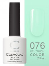 CosmoLac Гель-лак COLOR 76 Мятный коктейль 7,5 мл