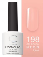 CosmoLac Гель-лак NEON 198 Румяная заря 7,5 мл