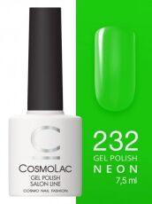 CosmoLac Гель-лак NEON 232 Меганмарклить 7,5 мл