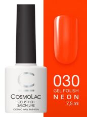 CosmoLac Гель-лак NEON 30 Любовь-морковь 7,5 мл
