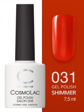 CosmoLac Гель-лак SHIMMER 31 Танцы на столе 7,5 мл