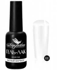 Dona Jerdona Гель-лак 01 Белый фарфор 10 мл