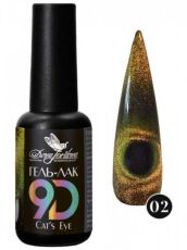 Dona Jerdona Гель-лак 9D Cat's Eye №002 10 мл