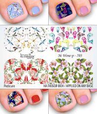 El Corazon Слайдер-дизайн для педикюра №Wow-p-703