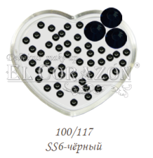 El Corazon Стразы стеклянные для ногтей №100/117