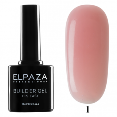 Elpaza Гель моделирующий Builder Gel It’s easy №001 15 мл
