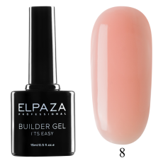 Elpaza Гель моделирующий Builder Gel It’s easy №008 15 мл