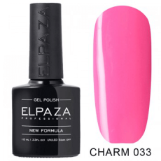 Elpaza Гель-лак Charm 033 10 мл Фуксия