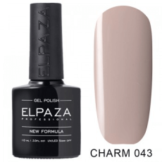 Elpaza Гель-лак Charm 043 10 мл Ореховый пудинг