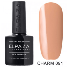 Elpaza Гель-лак Charm 091 10 мл Кофе