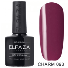 Elpaza Гель-лак Charm 093 10 мл Чёрная малина