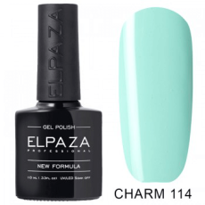 Elpaza Гель-лак Charm 114 10 мл Снежная мята