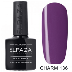 Elpaza Гель-лак Charm 136 10 мл Виолетта