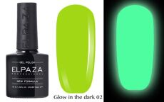 Elpaza Гель-лак Glow in the dark светящийся в темноте 002 10 мл
