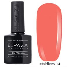 Elpaza Гель-лак неоновый Maldives 014 10 мл