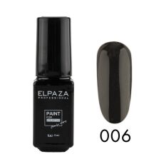 Elpaza Краска для стемпинга №006 черная 5 мл