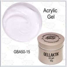 Gellaktik Акригель Acrylic Gel №15 White Soft 50 гр