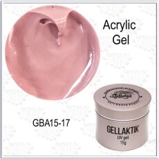 Gellaktik Акригель Acrylic Gel №17 Cashmere Pink 15 гр